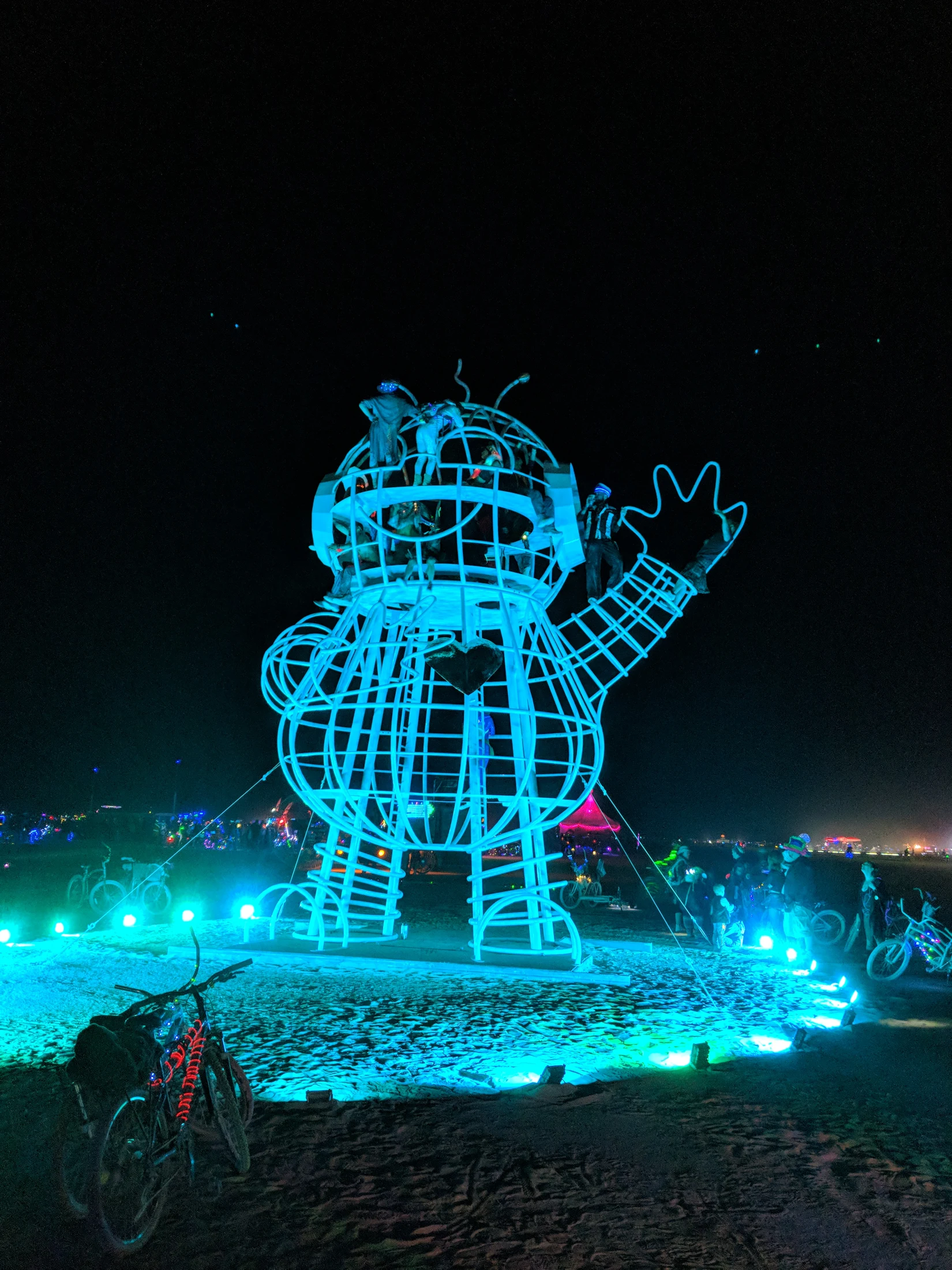 Bebot illuminated teal