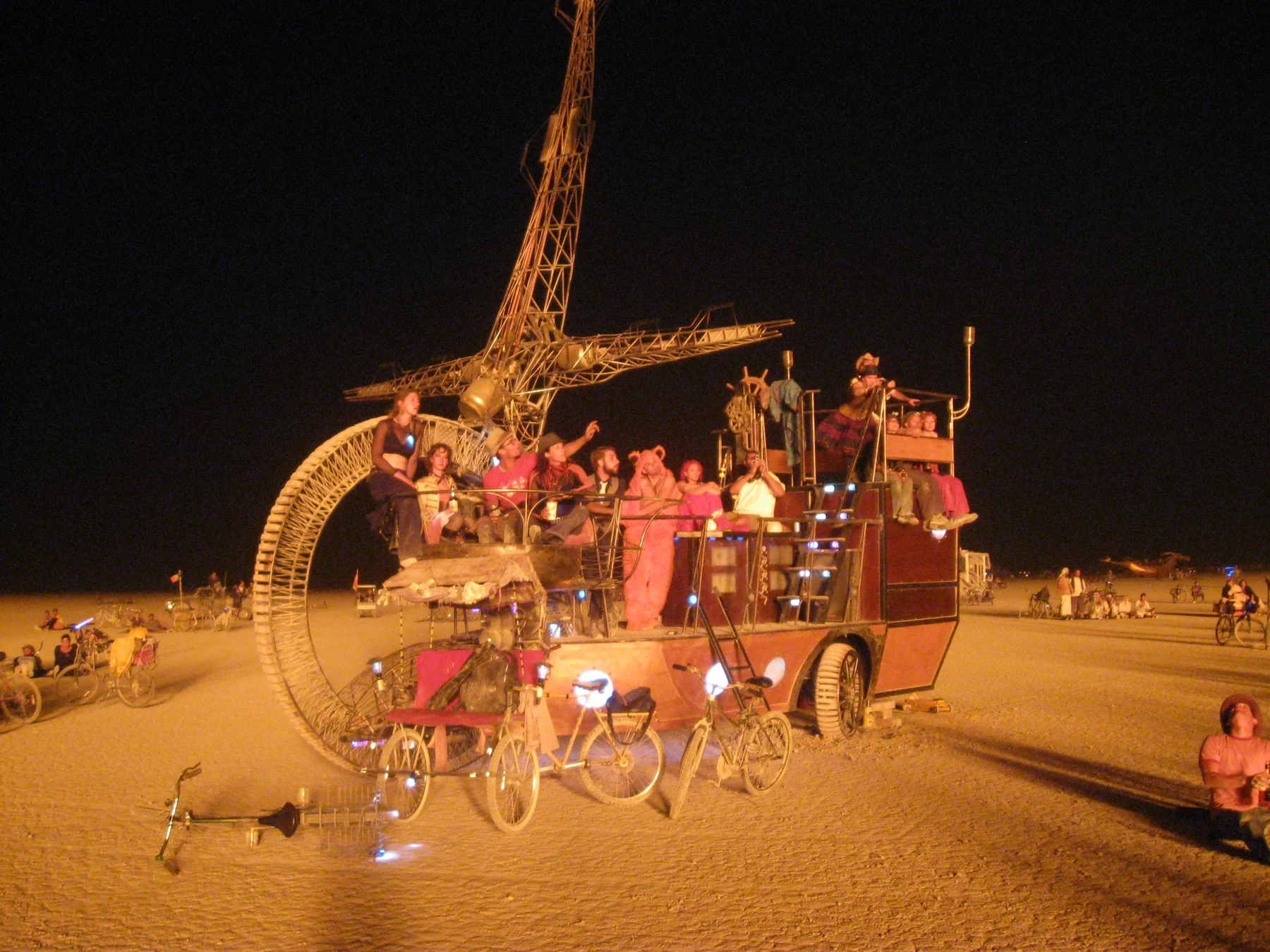 The Clock Ship Teresita on the playa